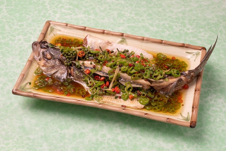 Whole Fish with Asian Chilis