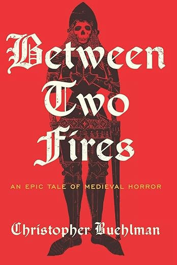 The cover of Between Two Fires.