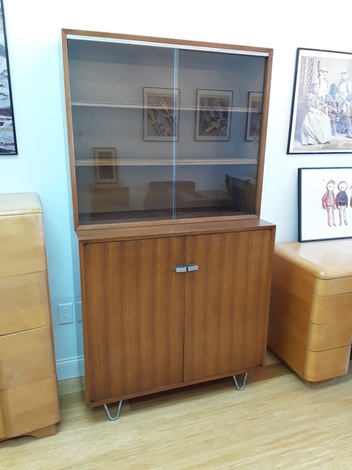 Cabinet Hutch with Hairpin Legs by George Nelson for Herman Miller