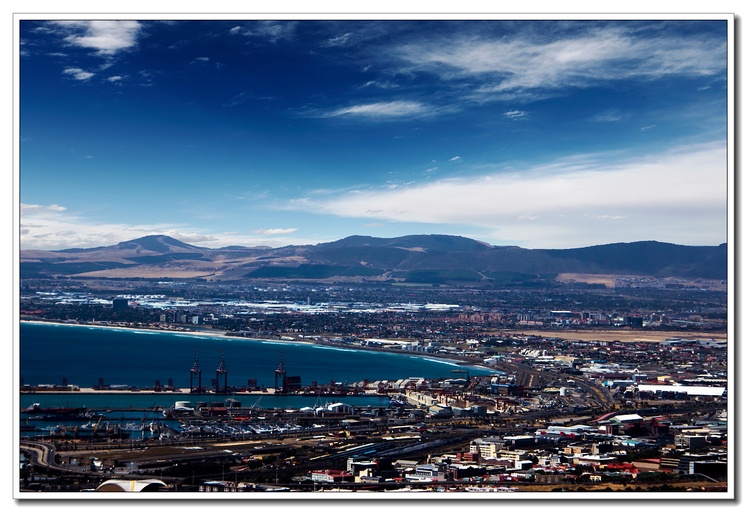 Paarden Eiland, Cape Town view