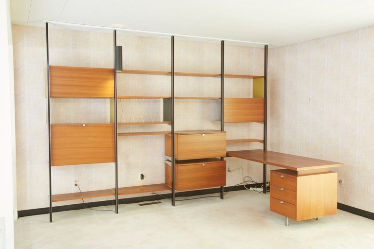 CSS Wall Unit with Desk by George Nelson for Herman Miller			