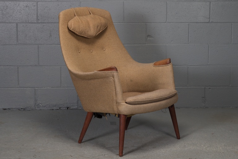 "Mama Bear" Style Danish Lounge Chair 