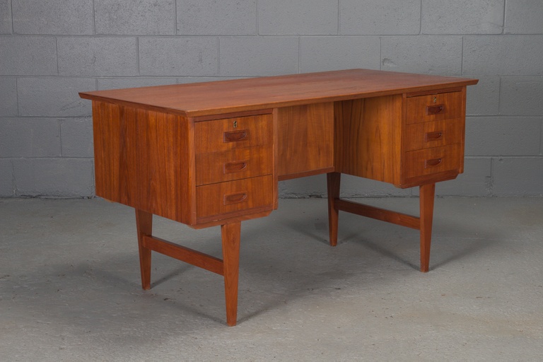 Danish Modern Teak Desk