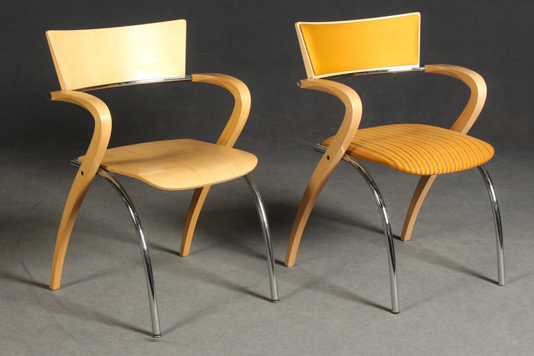 Pair of "Golf" Chairs by Francesco Zaccone