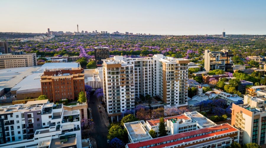 Rosebank, Johannesburg view