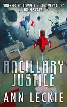 The cover of Ancillary Justice.