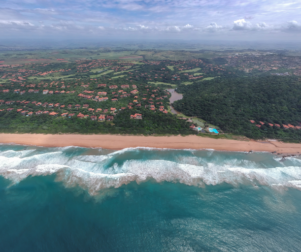 Coastline with Zimbali Estate