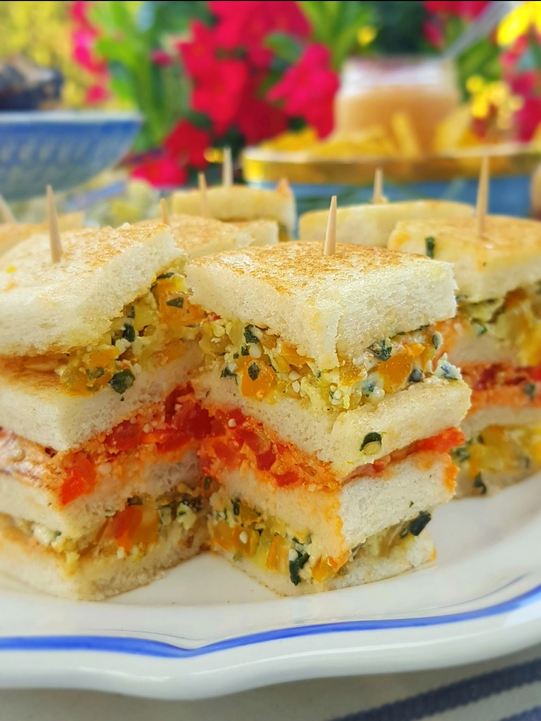 Italian Tramezzini Sandwiches