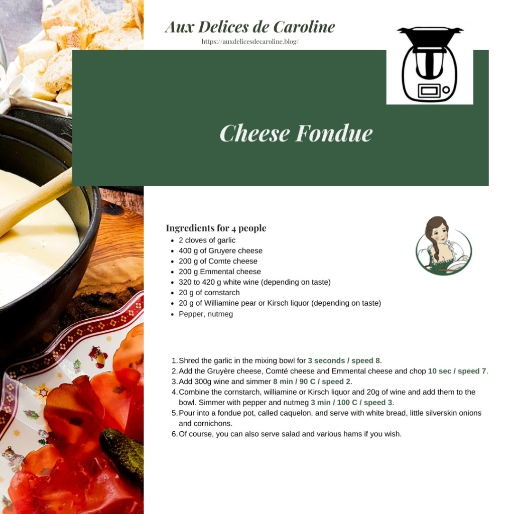 Cheese Fondue (Traditional & Thermomix)