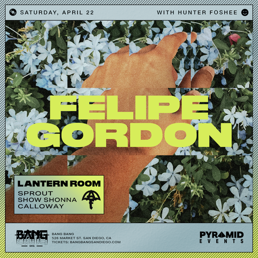 Flyer for Felipe Gordon