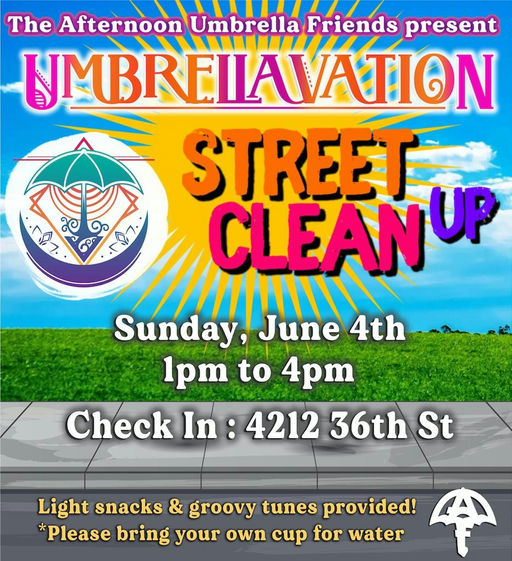 Umbrellavation Street Cleanup