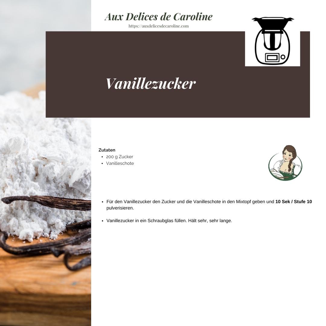 Vanillezucker selbstgemacht (traditionel & Thermomix)