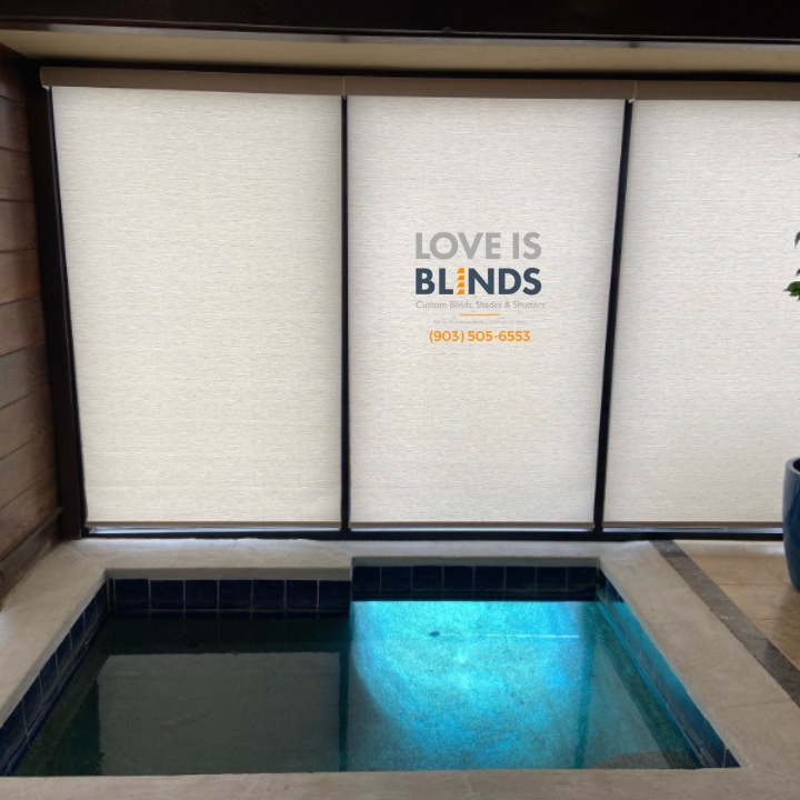 Love is Blinds 1107 W 7th Avenue #1001 Corsicana, TX 75110 (903) 505-6553 Custom Roller Shades