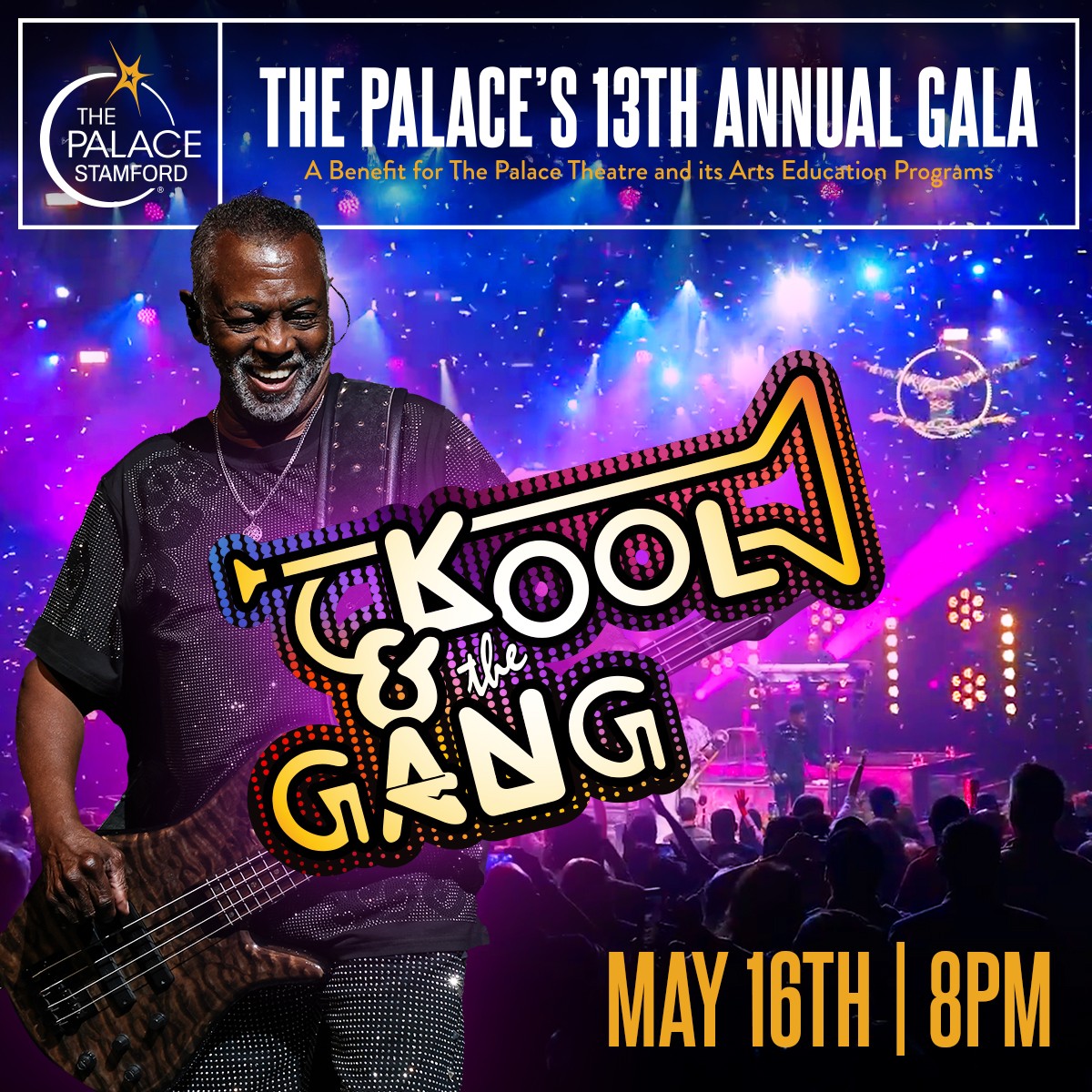 Kool and the Gang at The Palace Stamford Theatre on May 16th