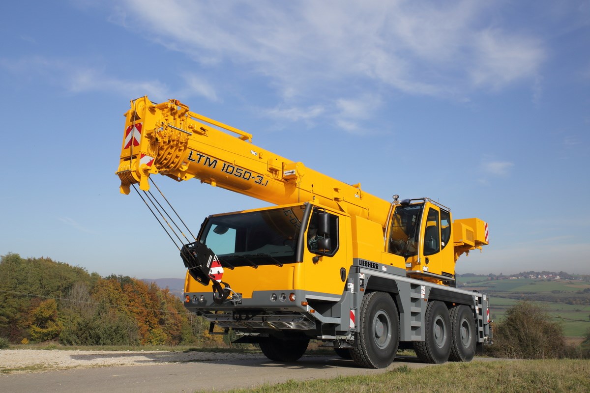 Автокран LIEBHERR LTM 1050-3.1 50 тонн 40 метров