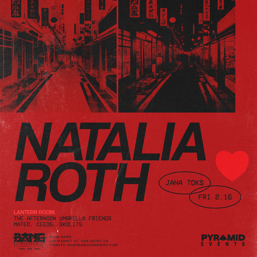 Flyer for Nathalia Roth