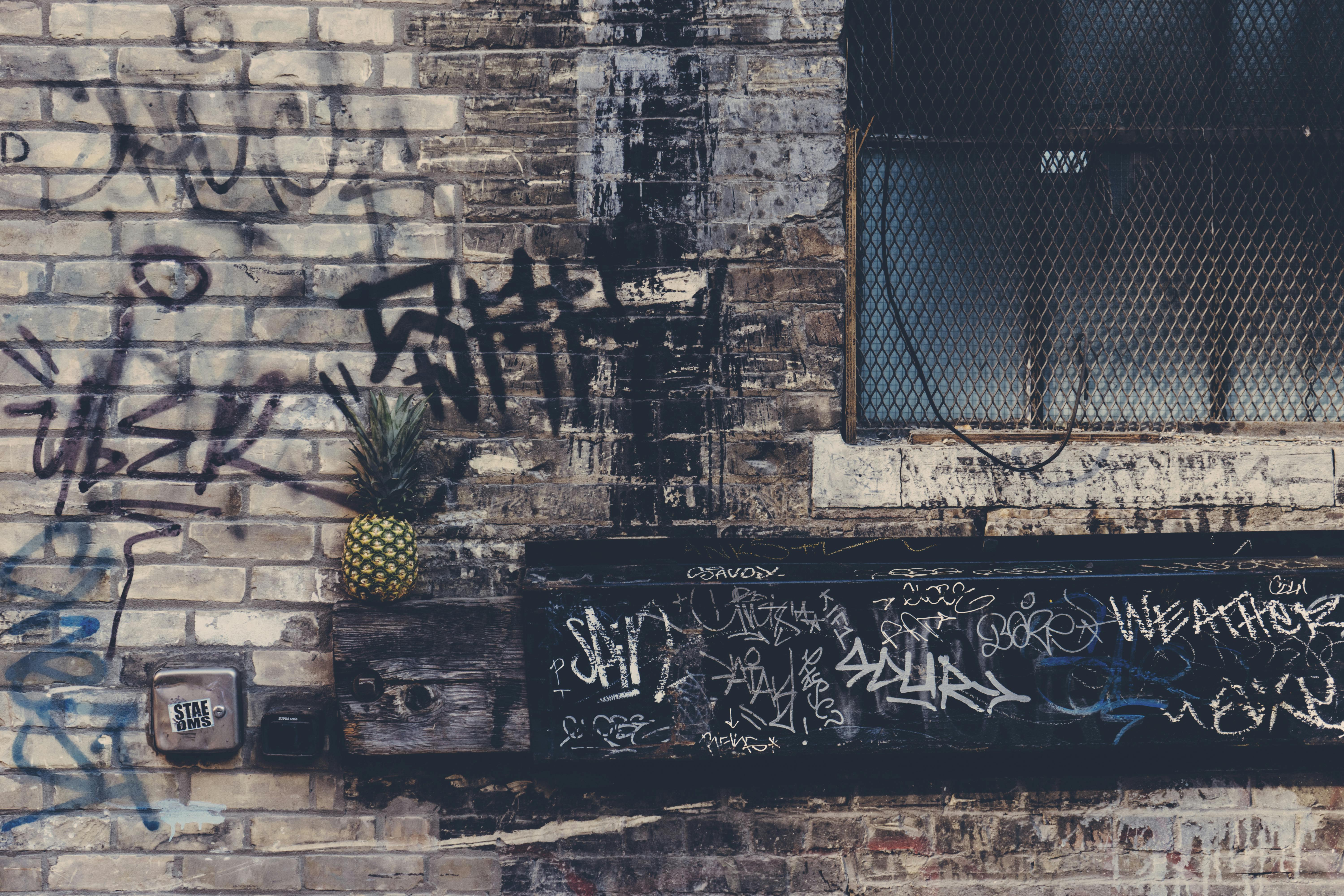 Pineapple on Wall Decor