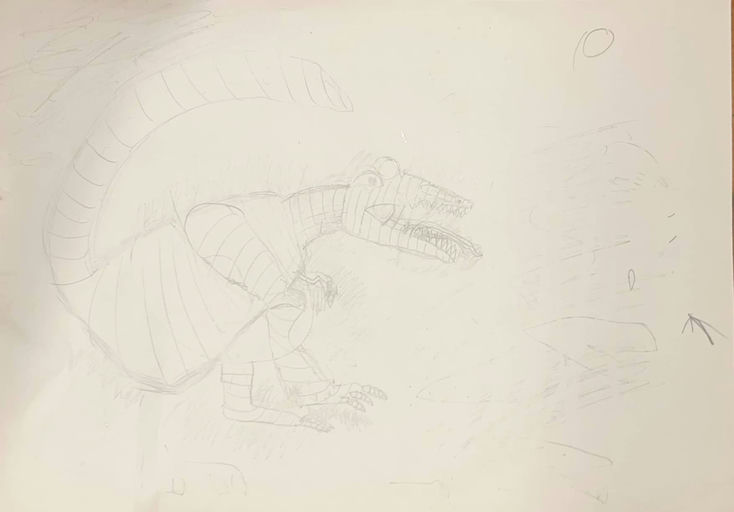 T-Rex Self Potrait