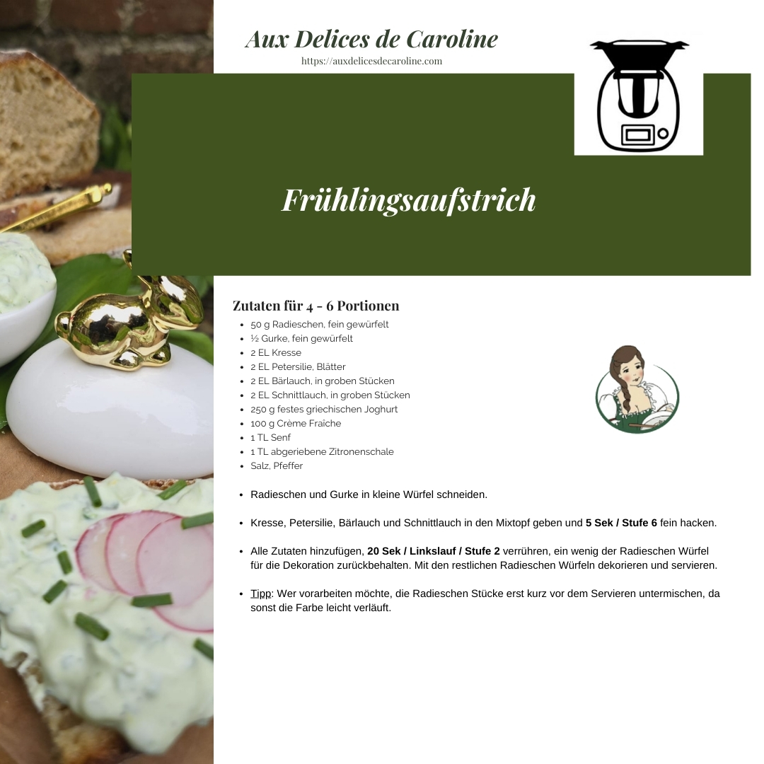 Frühlingsaufstrich (traditionel & Thermomix)