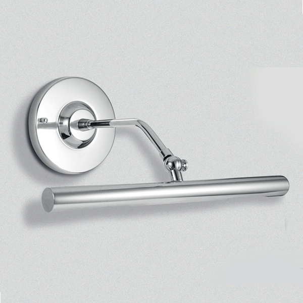 Arandela Tubular Braço Curvo – iluminação de parede