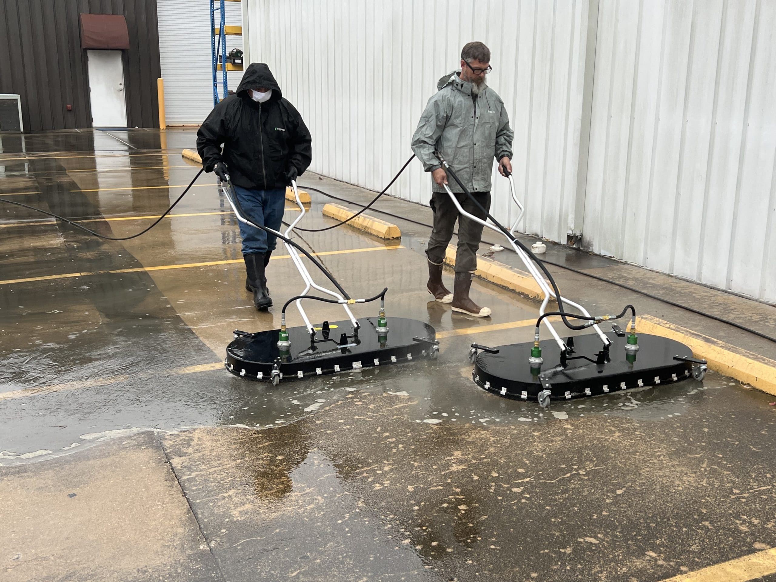 Parking Lot & Sidewalk Power Washing