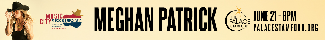 Meghan Patrick coming to The Palace Stamford on June 21