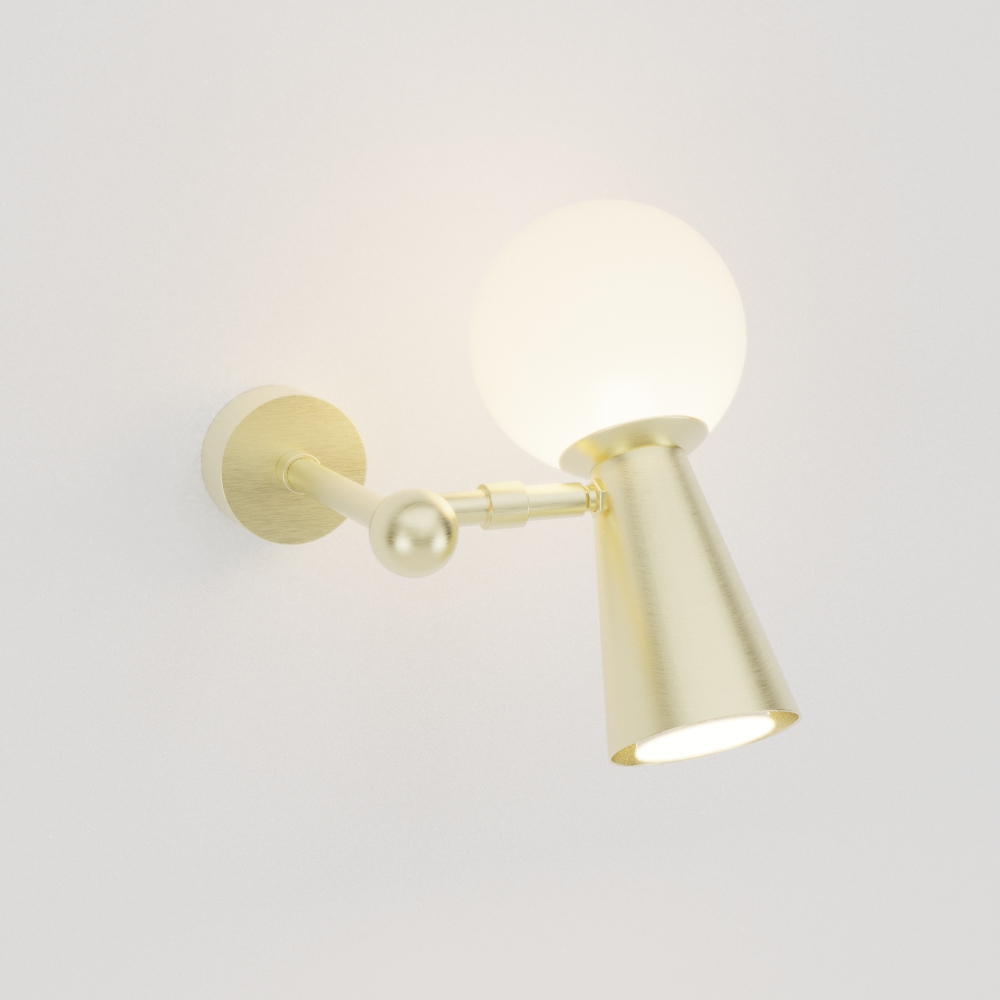 Arandela PIVÔ – iluminação de parede