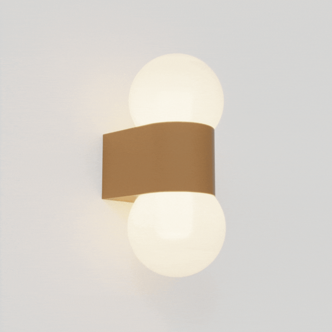 Arandela BACK DUPLA – iluminação de parede