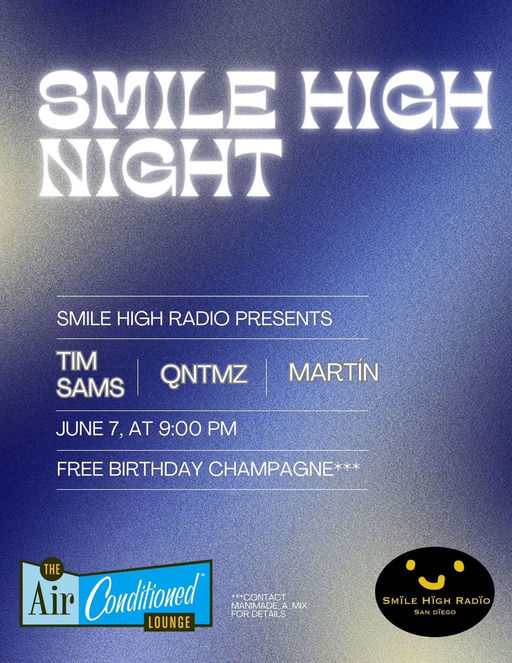 Smile High Night flyer
