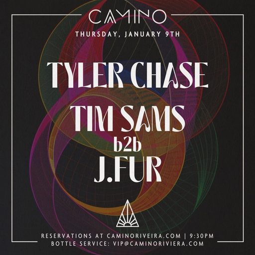 Tyler Chase + Tim Sams b2b J.Fur flyer