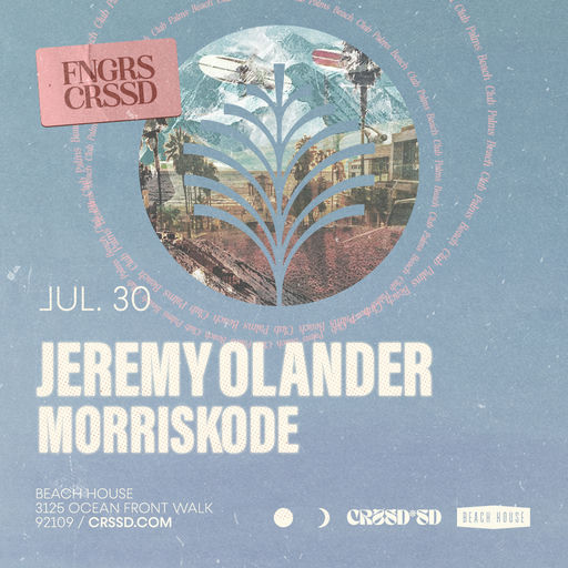 FNGRS CRSSD // Jeremy Oleander flyer