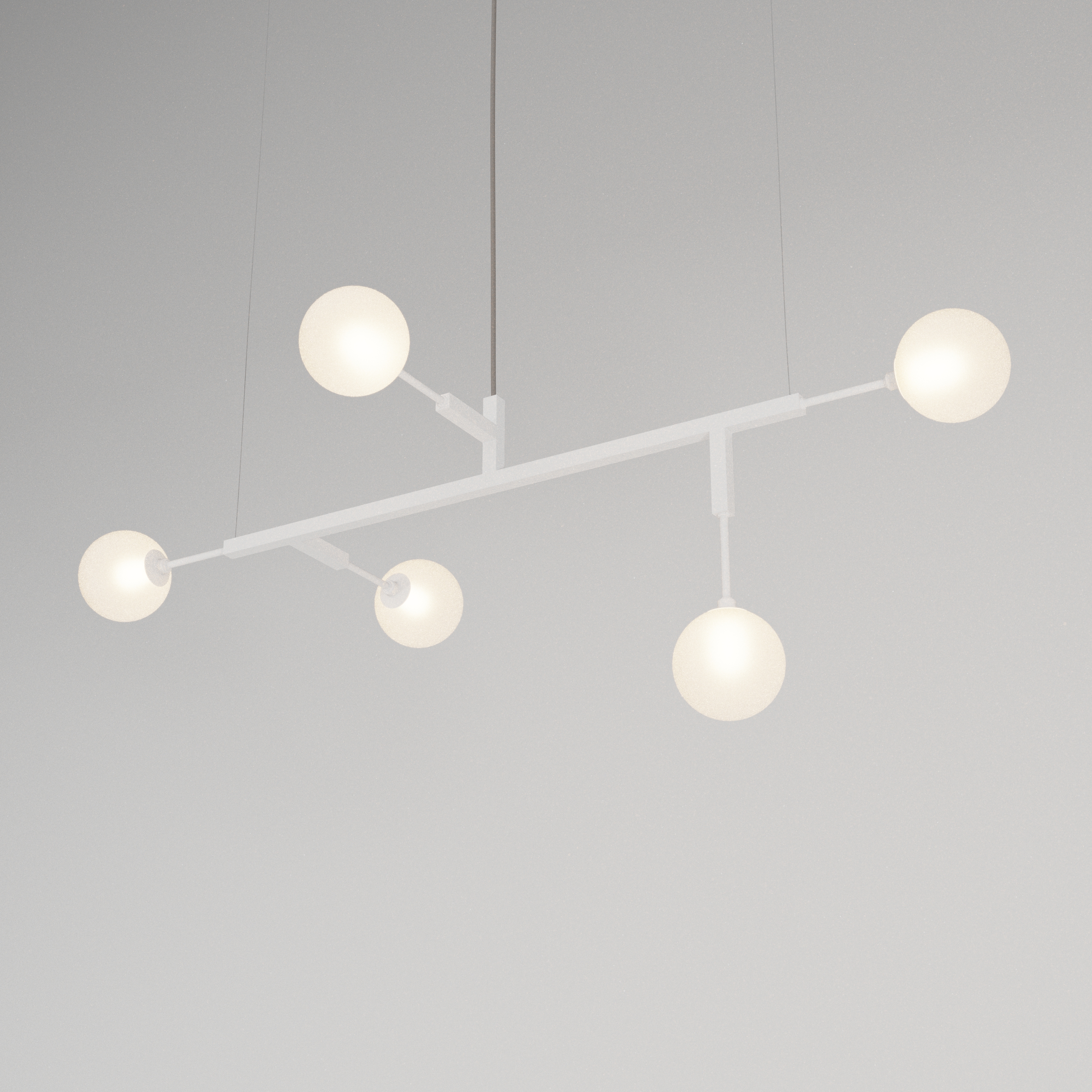 Lustre CINQUE G – iluminação de teto