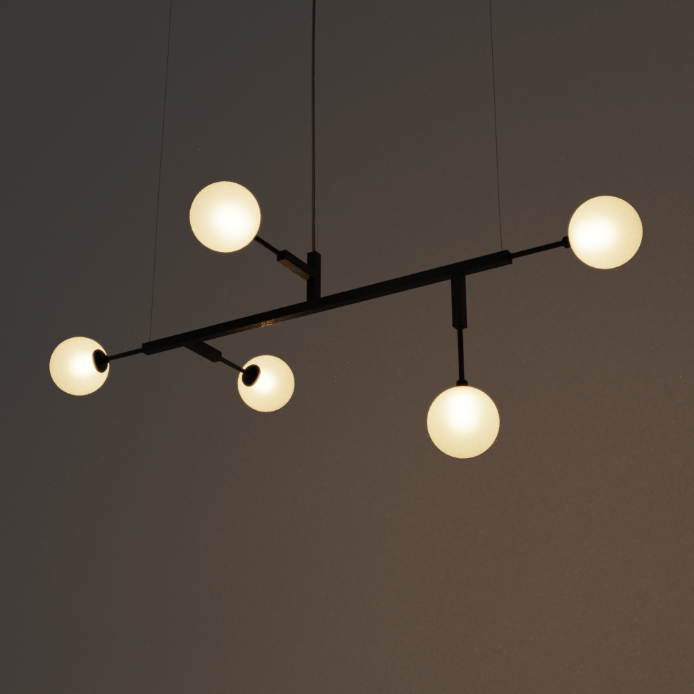 Lustre CINQUE G – iluminação de teto