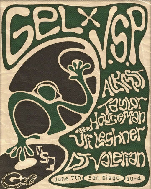 GEL x V.S.P. flyer
