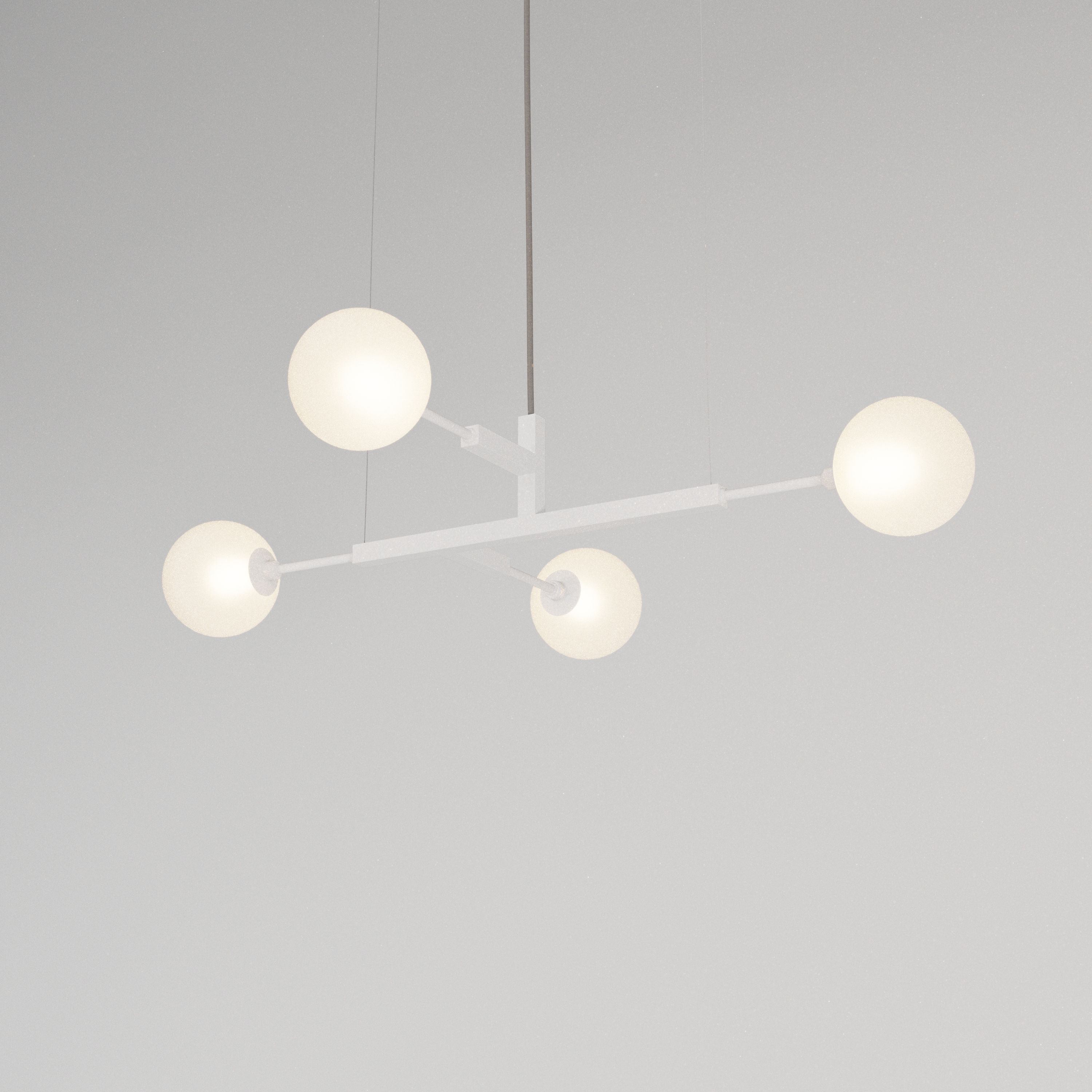 Lustre QUATTRO P – iluminação de teto