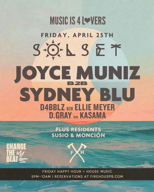 SOLSET: Joyce Muniz B2B Sydney Blu flyer
