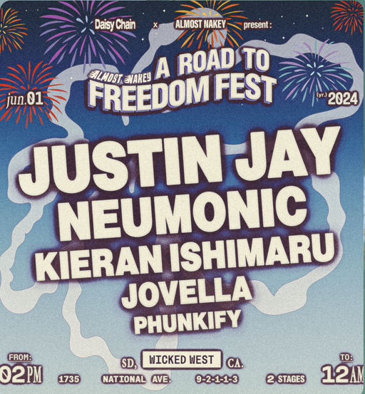 Almost Nakey//  Road to Freedom Fest 