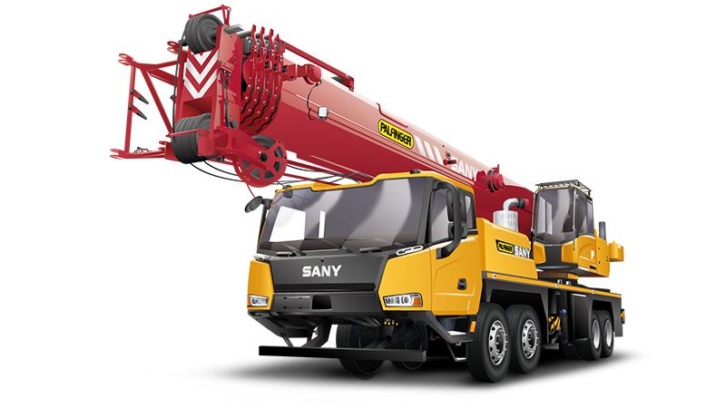 Автокран STC550T5 55 тонн 45 метров + 16 метров гусек