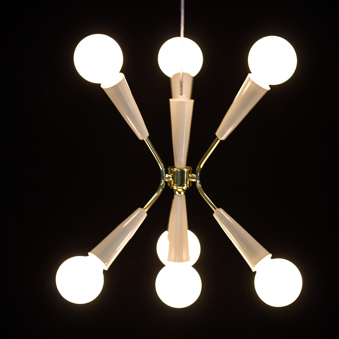 Lustre Nasa – iluminação de teto