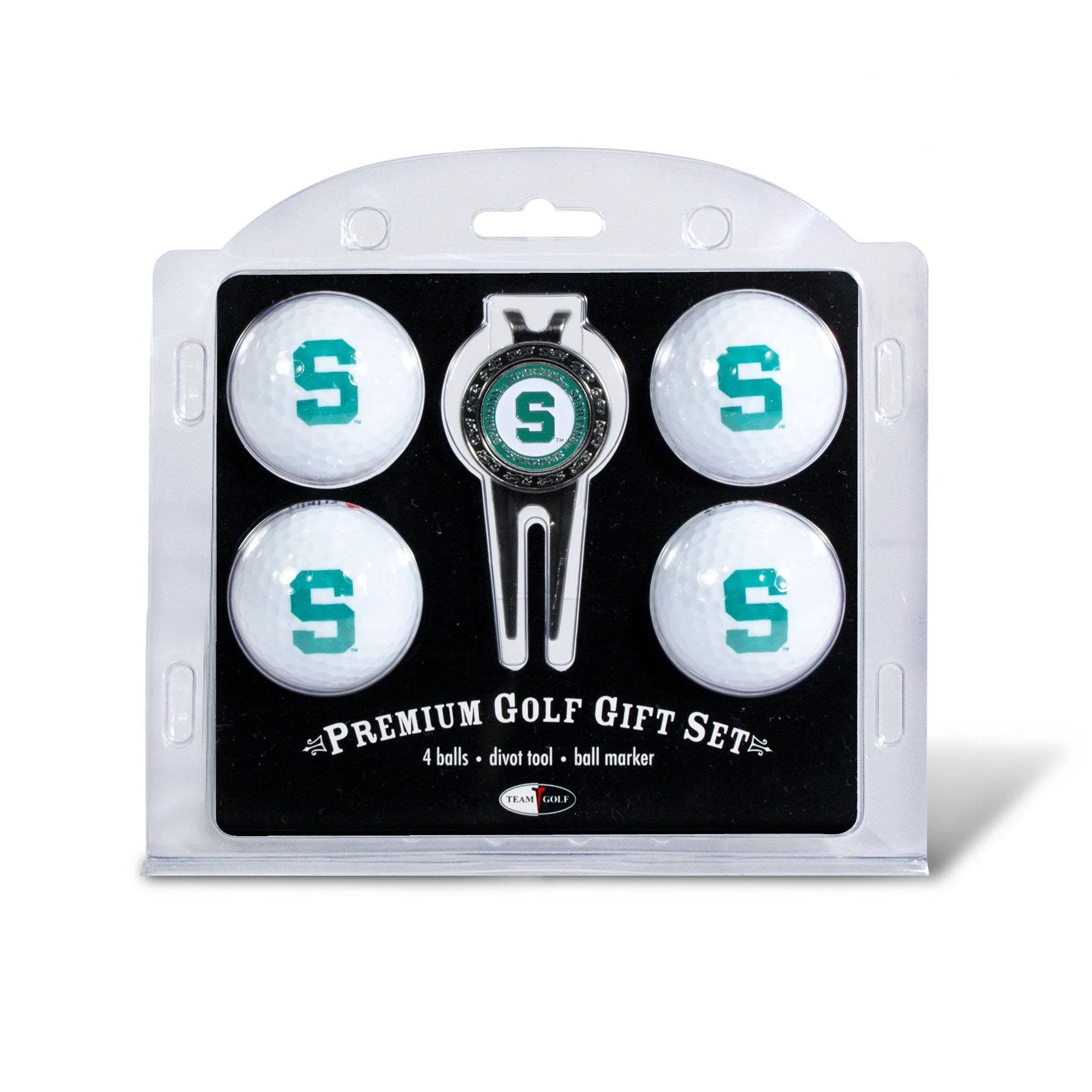 Team Golf NCAA Michigan State Spartans 4 Ball-Divot Tool Gift Set