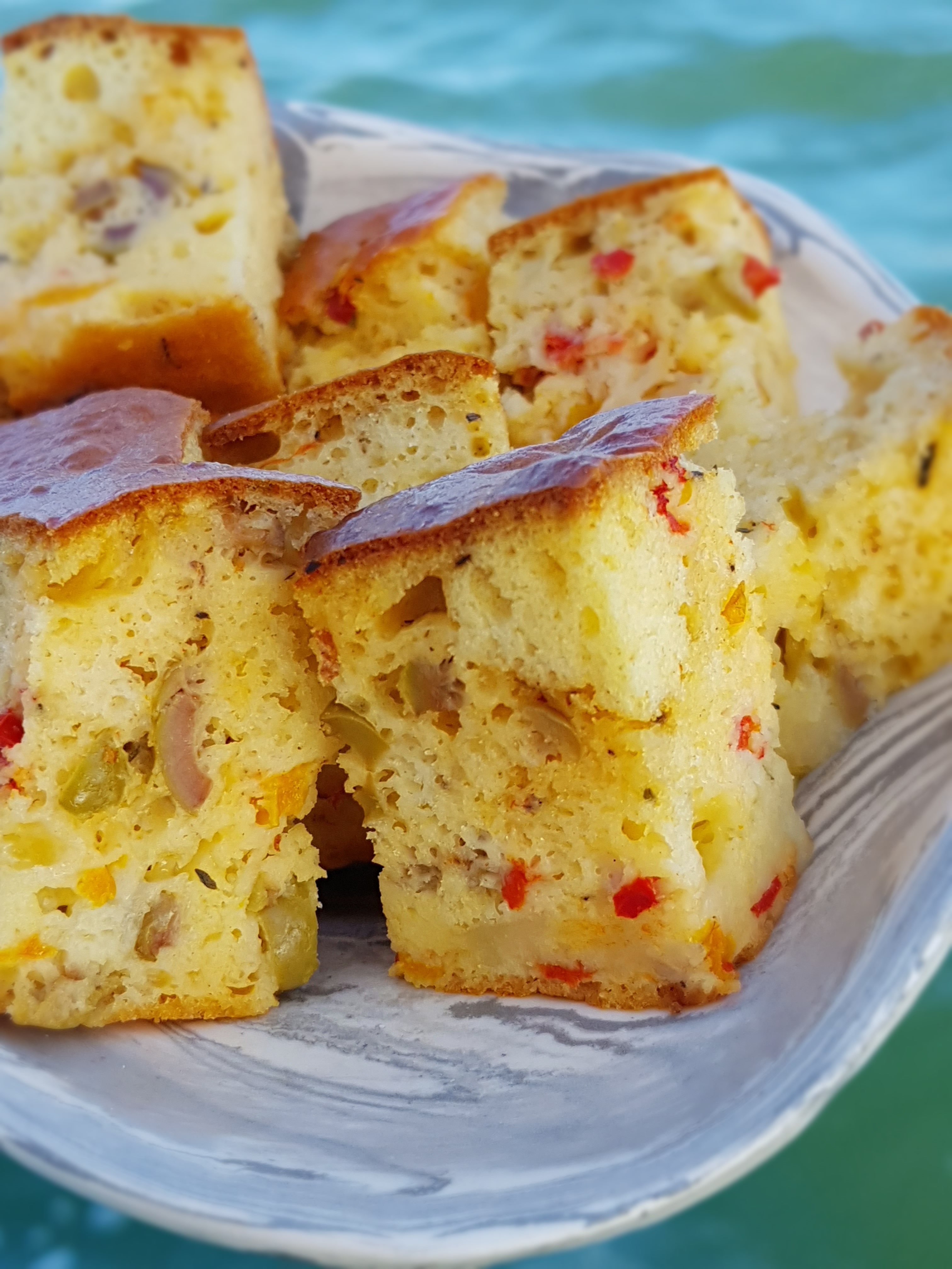 Oliven Kuchen (traditionel & Thermomix)