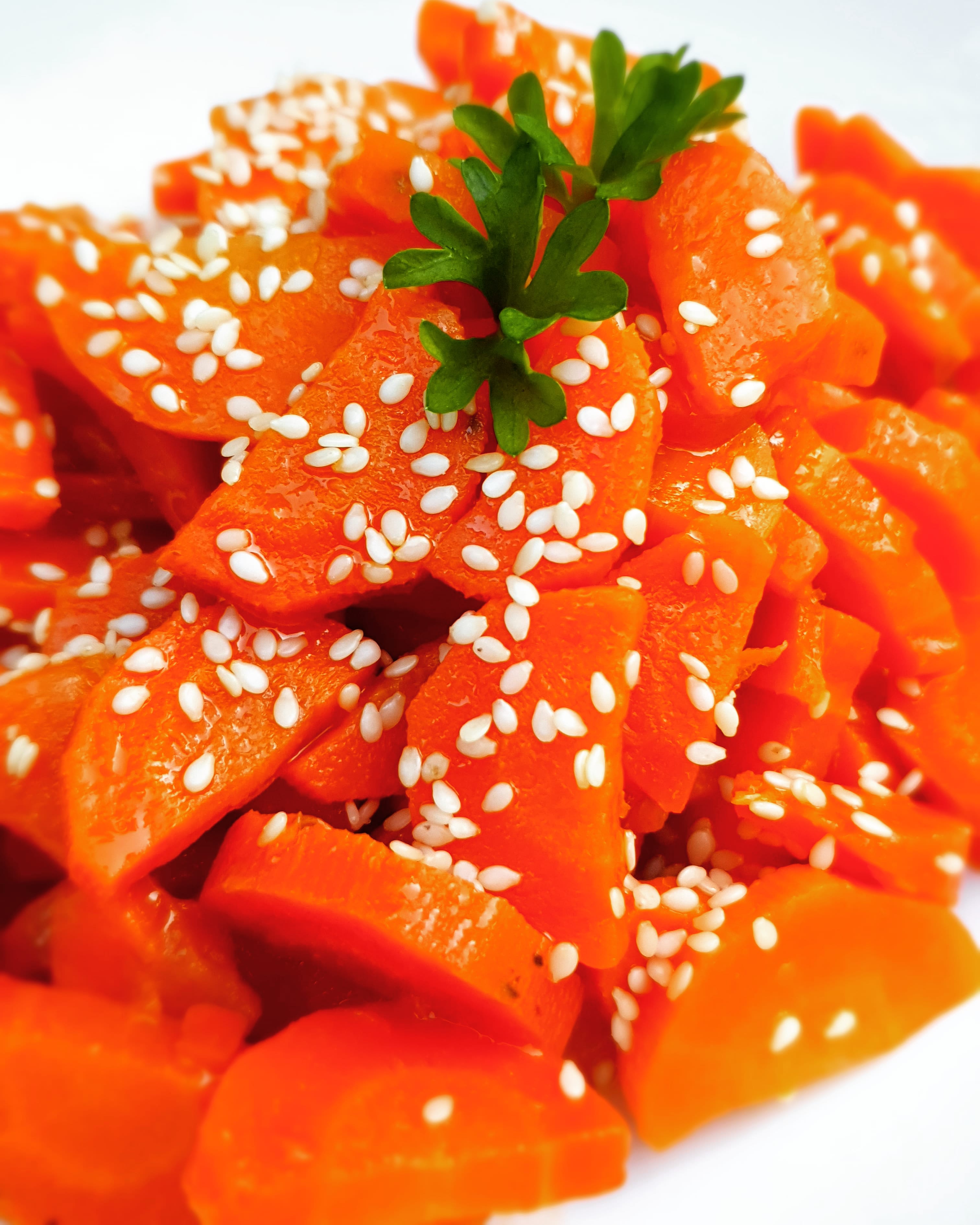 Carottes glacees au miel (Traditionnel + Thermomix)