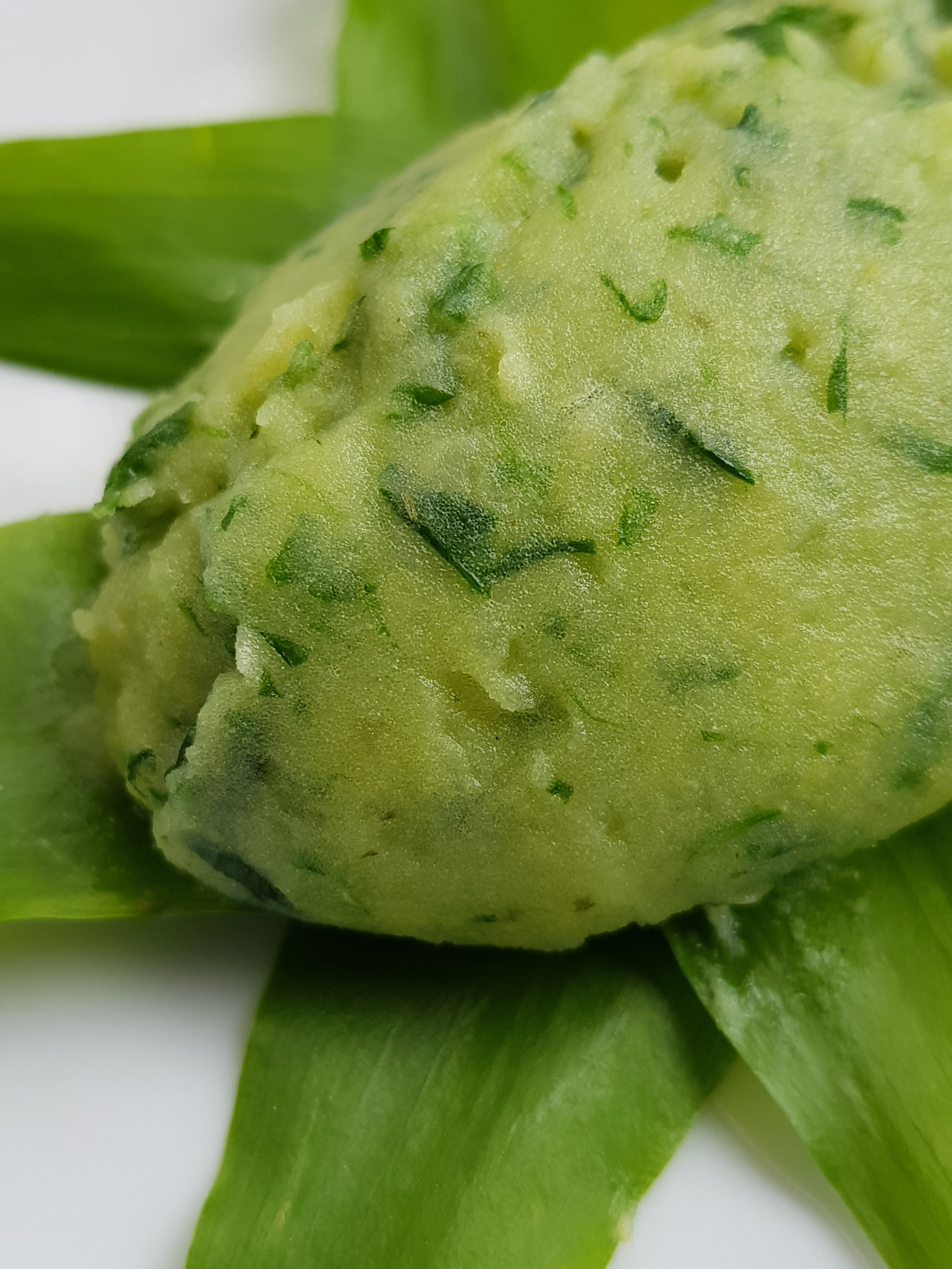 Bärlauch Püree (traditionell & Thermomix)