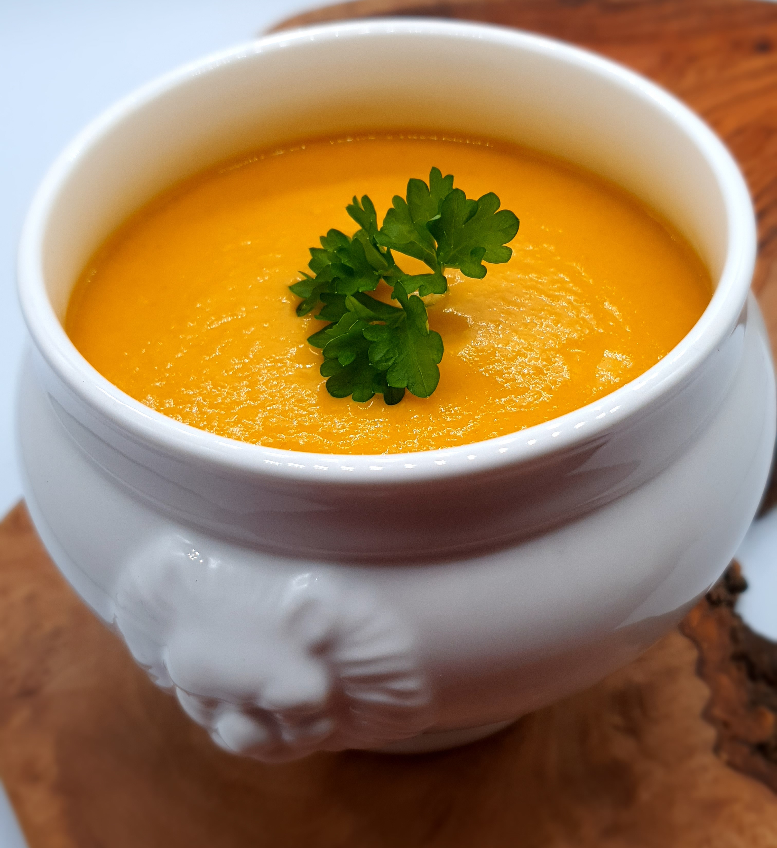 Soupe aux carottes légère (traditionelle & Thermomix)