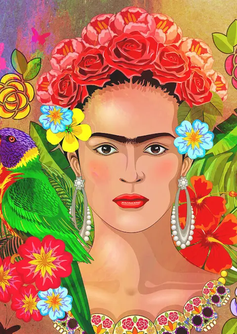 Neon Frida Kahlo - Jul 25, 2025, 21:00