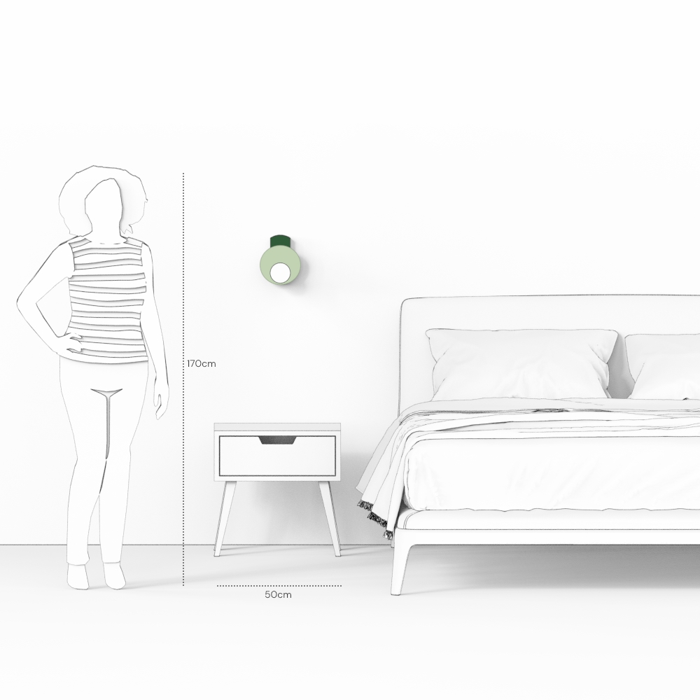 Arandela PEARL – iluminação de parede