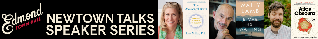 Newtown Talks Speak Series Fall Bundle Deal at Edmond Town Hall