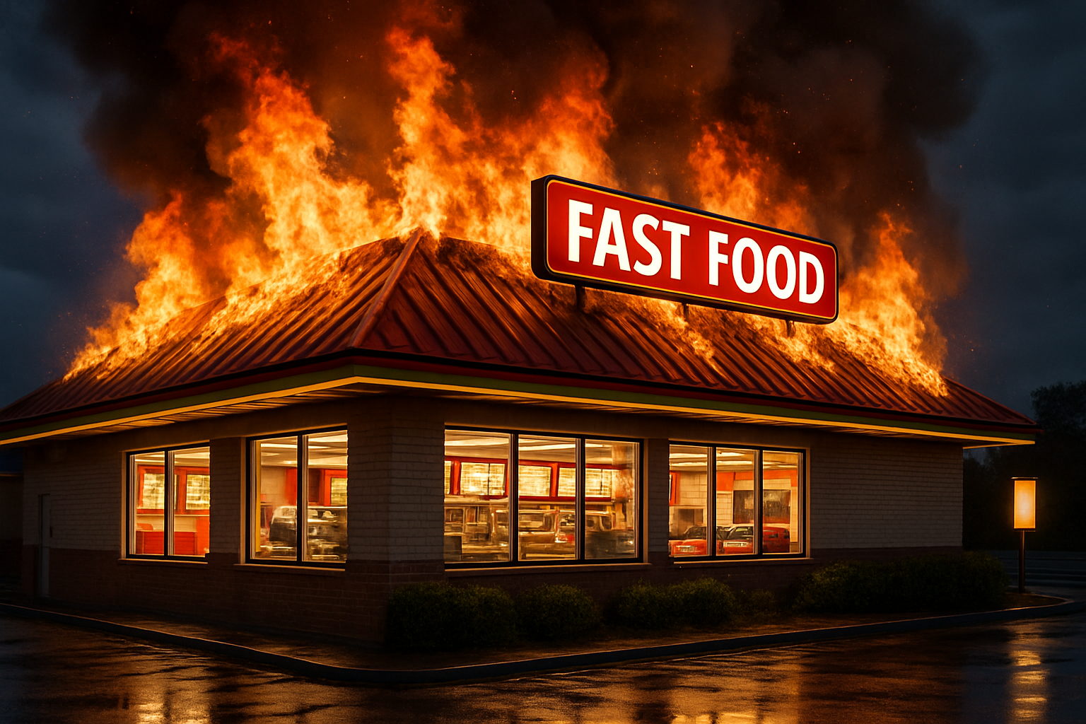 fast food restaurant