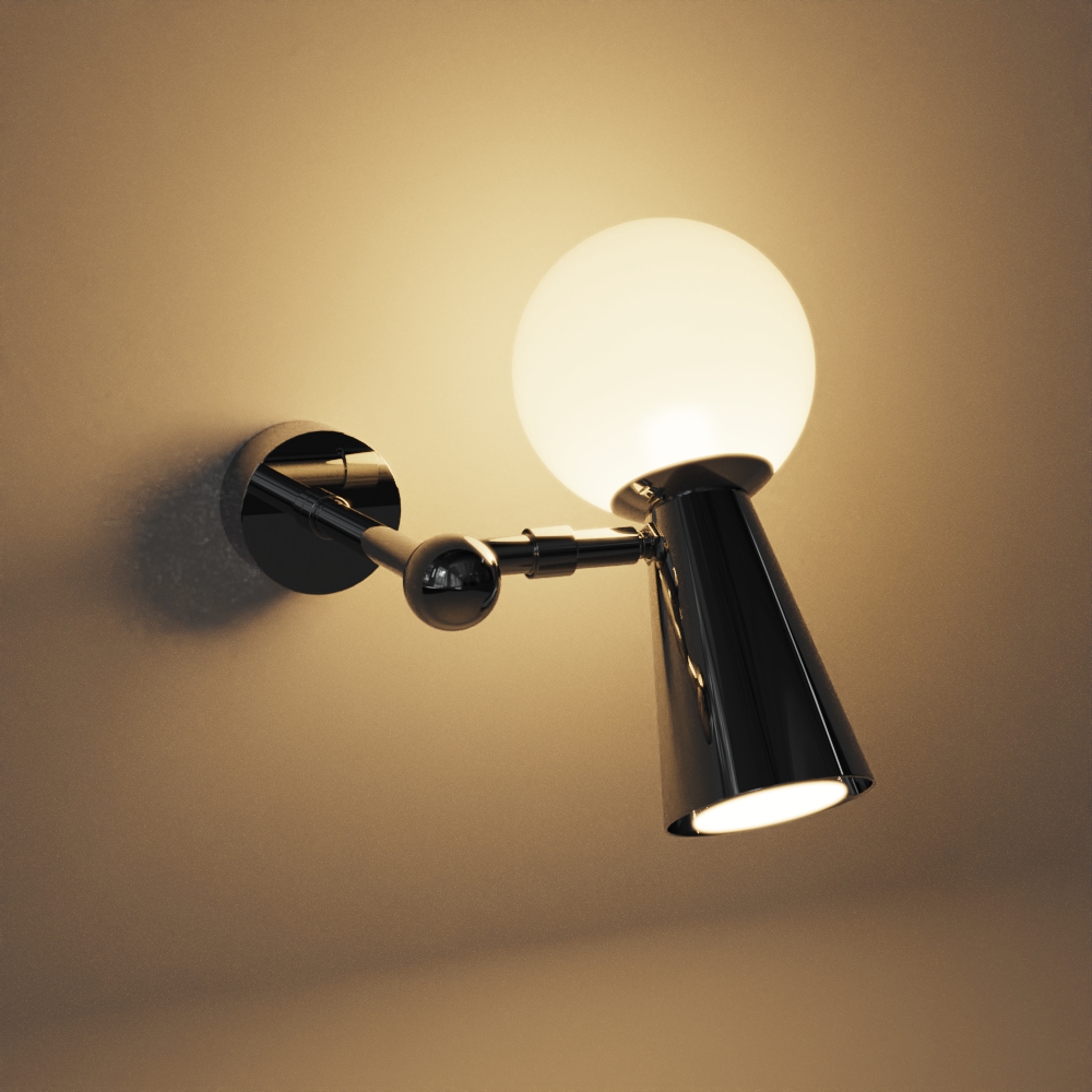 Arandela PIVÔ – iluminação de parede