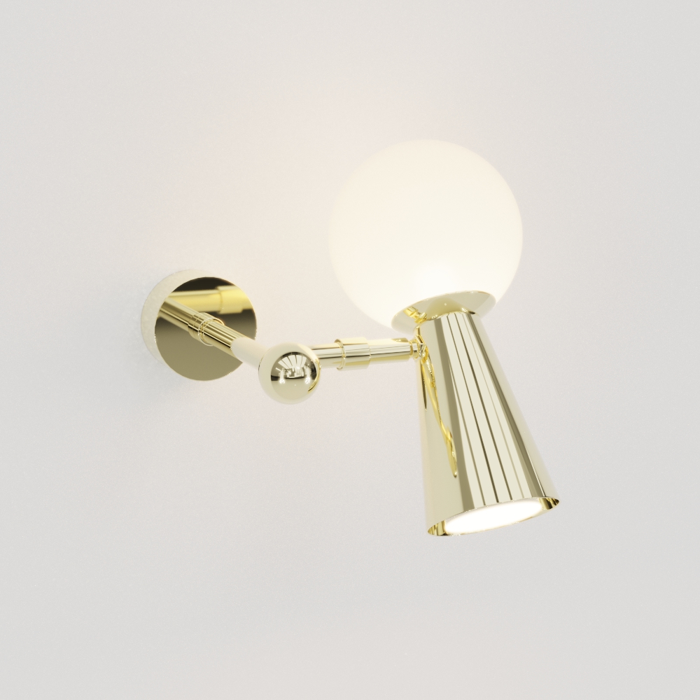 Arandela PIVÔ – iluminação de parede